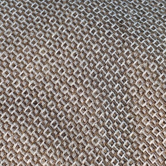 GUCCI One Size Blue Grey Checkered Silk Tie - Picture 2 of 6